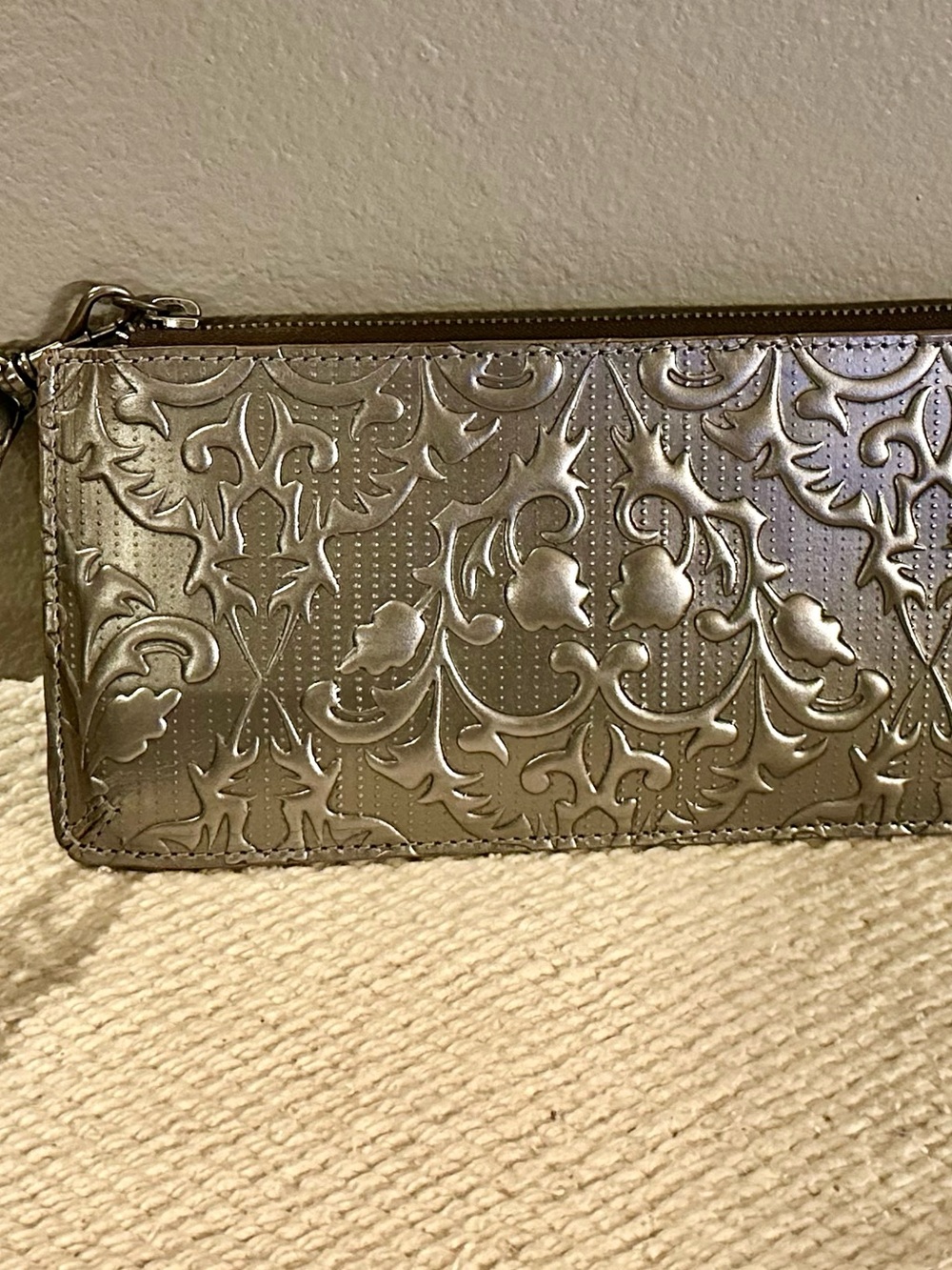 Patricia Nash Metallic Clutch